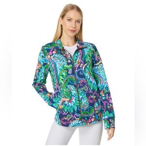Lilly Pulitzer Leona Zip Jacket UPF50